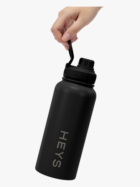 Heys Stål Vannflaske 946ml, Black