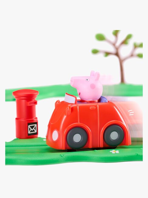 Peppa Gris Whizz Around Bilbane Rød Bil