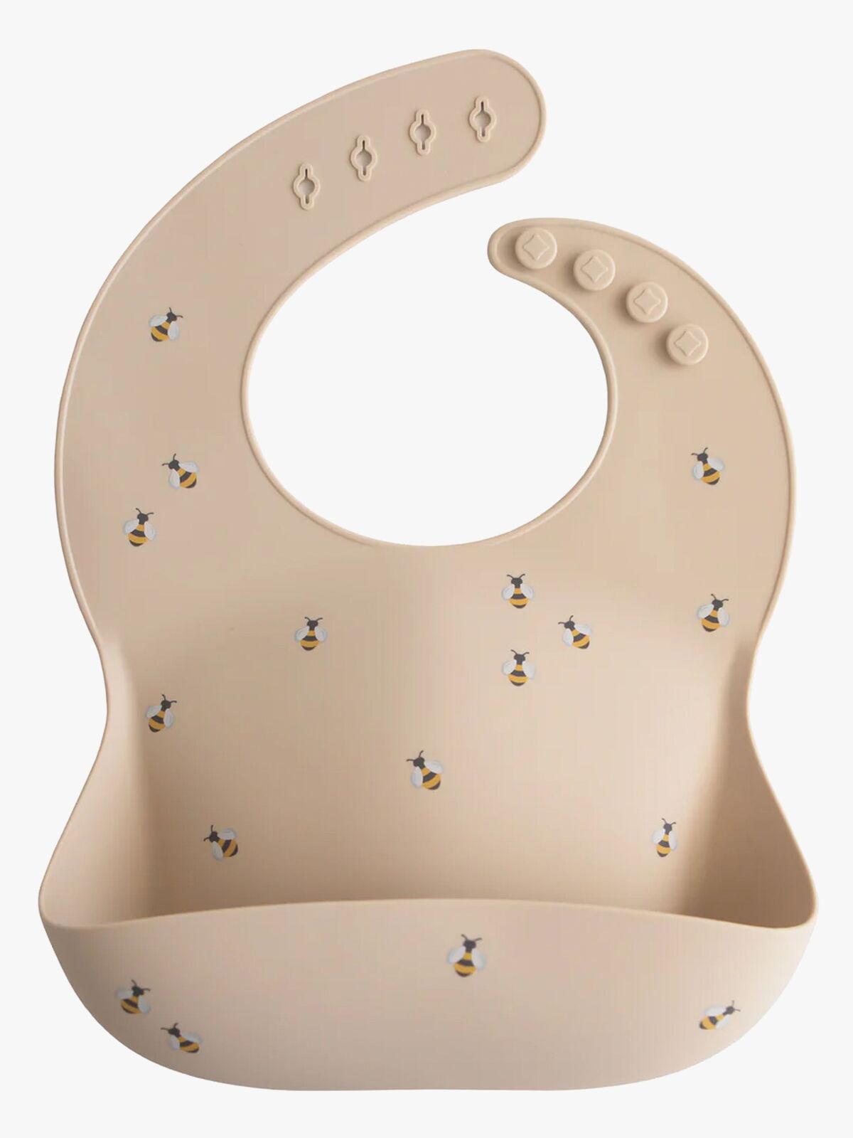 Mushie Smekke Silikon Bees, Beige