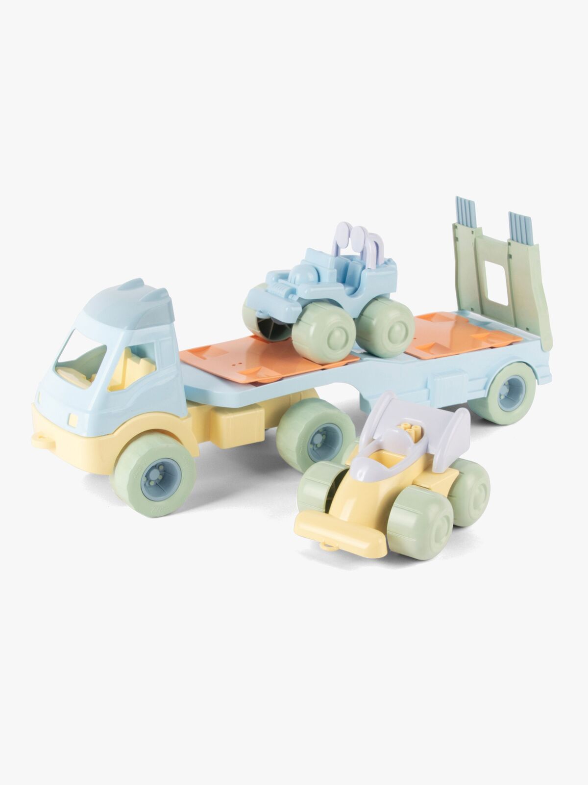 Dantoy Pastel Lastebil med Biler