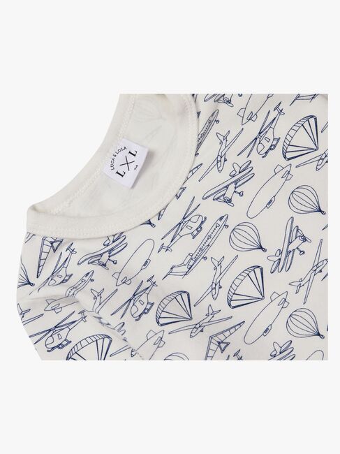 Luca & Lola Montay Genser 2-pack, White 