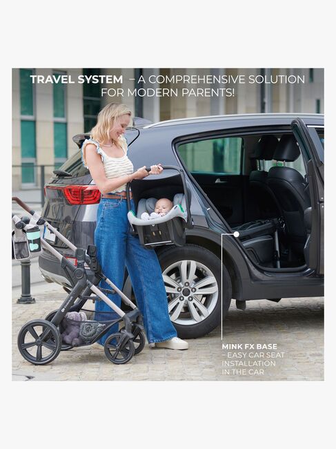 Kinderkraft MOOV 2 4-in-1 Duovogn, Pure Black