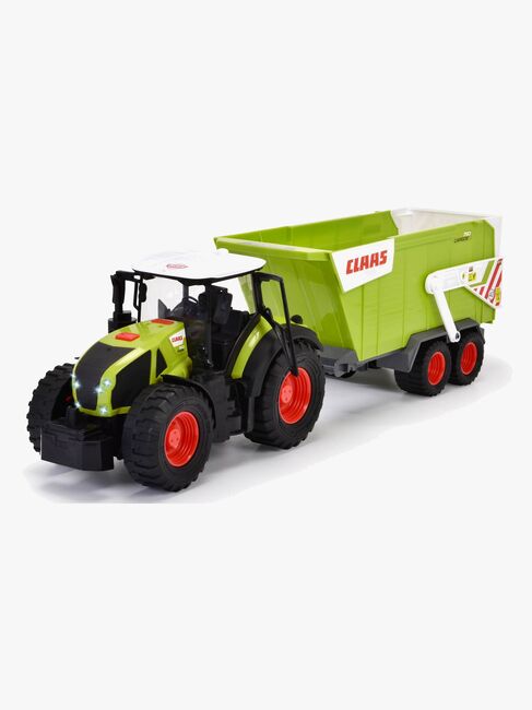Dickie Toys CLAAS Traktor med Tilhenger