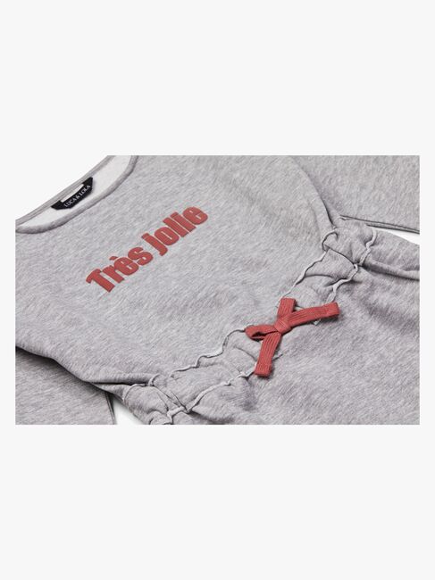 Luca & Lola Abele Kjole, Grey Melange