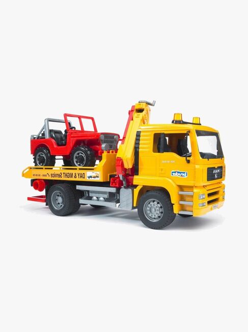 Bruder MAN TGA Kranbil Med Terrengkjøretøy