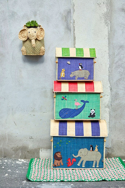 Rice Oppbevaringskurver Dyr 3 i 1, Multi