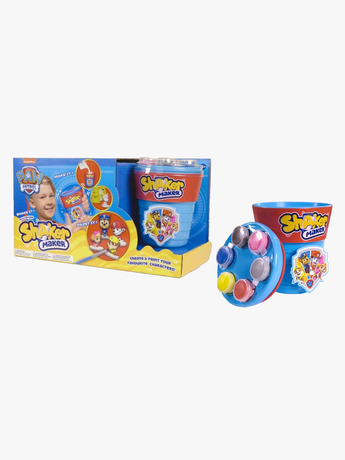 Paw Patrol Shaker Maker DIY Gipssett