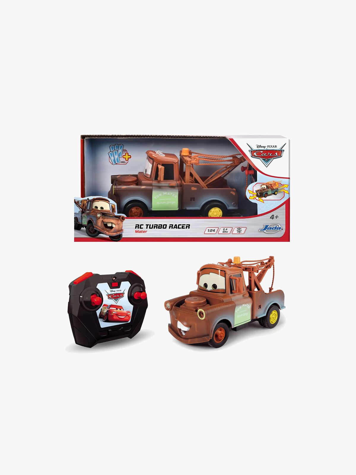 Disney Cars Radiostyrt Bil Bill 1:24