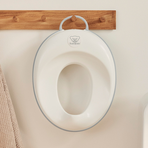 BabyBjörn Toalettsete, Hvit/Grå