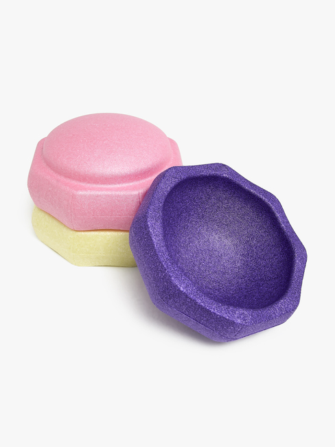 JLY Balansesteiner 6-pakk, Rosa