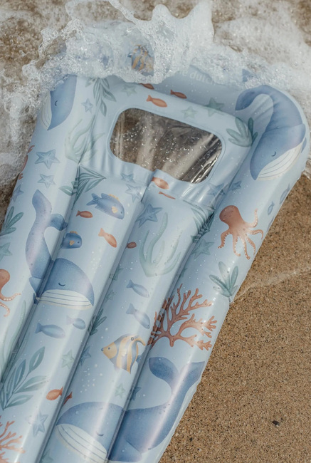 Little Dutch Flytemadrass Ocean World, Blue