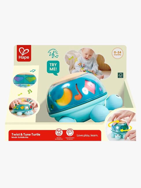 Hape Twist & Tune Aktivitetsleke Skilpadde