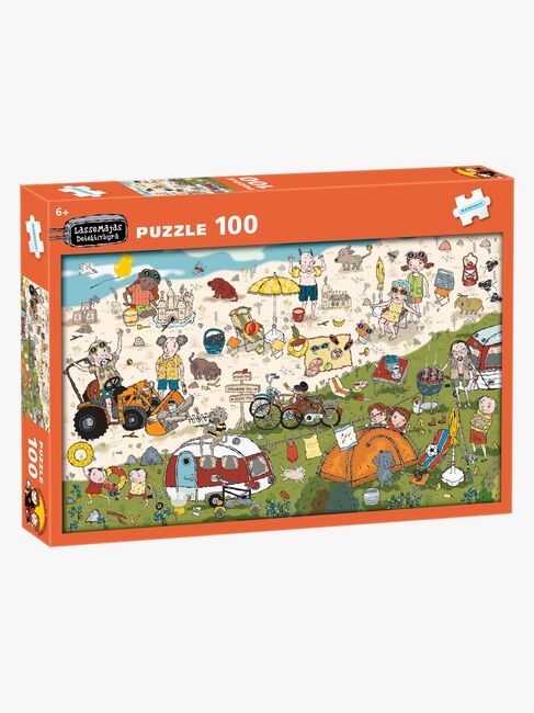 Kärnan LasseMajas Detektivbyrå Puslespill 100 Brikker