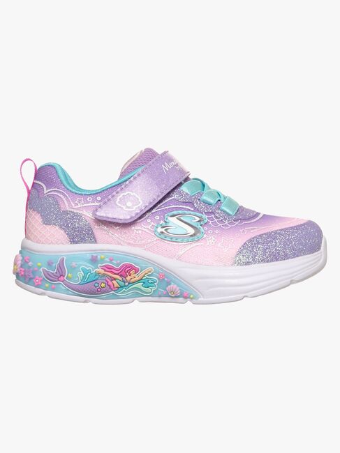 Skechers My Dreamers Lil Mermaid  Blinkende Sneakers, Purple