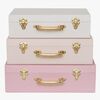 Jabadabado Kofferter 3-Pack, Rosa