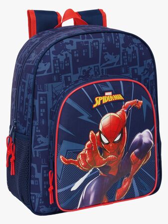 Marvel Spider-Man Junior Ryggsekk 15L, Blå