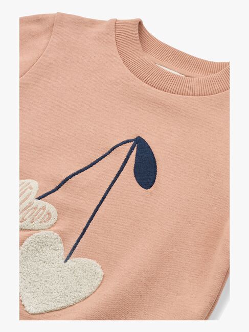 LIEWOOD Thora Placement Collegegenser, Sweetshearts/Pale Tuscany