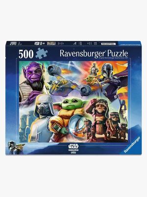 Ravensburger Star Wars Puslespill The Mandalorian and Grogu 500 Brikker