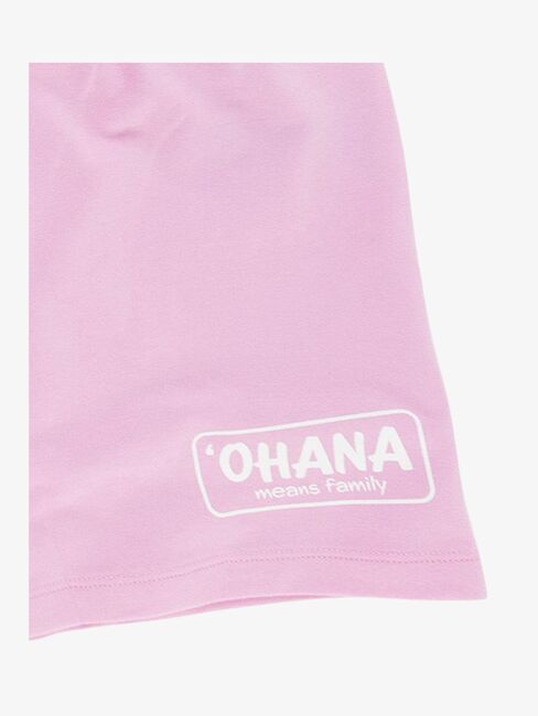 Disney Stitch T-skjorte & Shorts Sett, Hvit