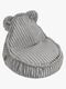 Meowbaby Churros Saccosekk Teddy, Moonstone Grey