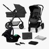 Kinderkraft MOOV CT 3-in-1 Mink Pro Duovogn, Black
