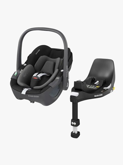 Maxi-Cosi Pebble 360 Babybilstol inkl. FamilyFix 360 Base, Essential Black