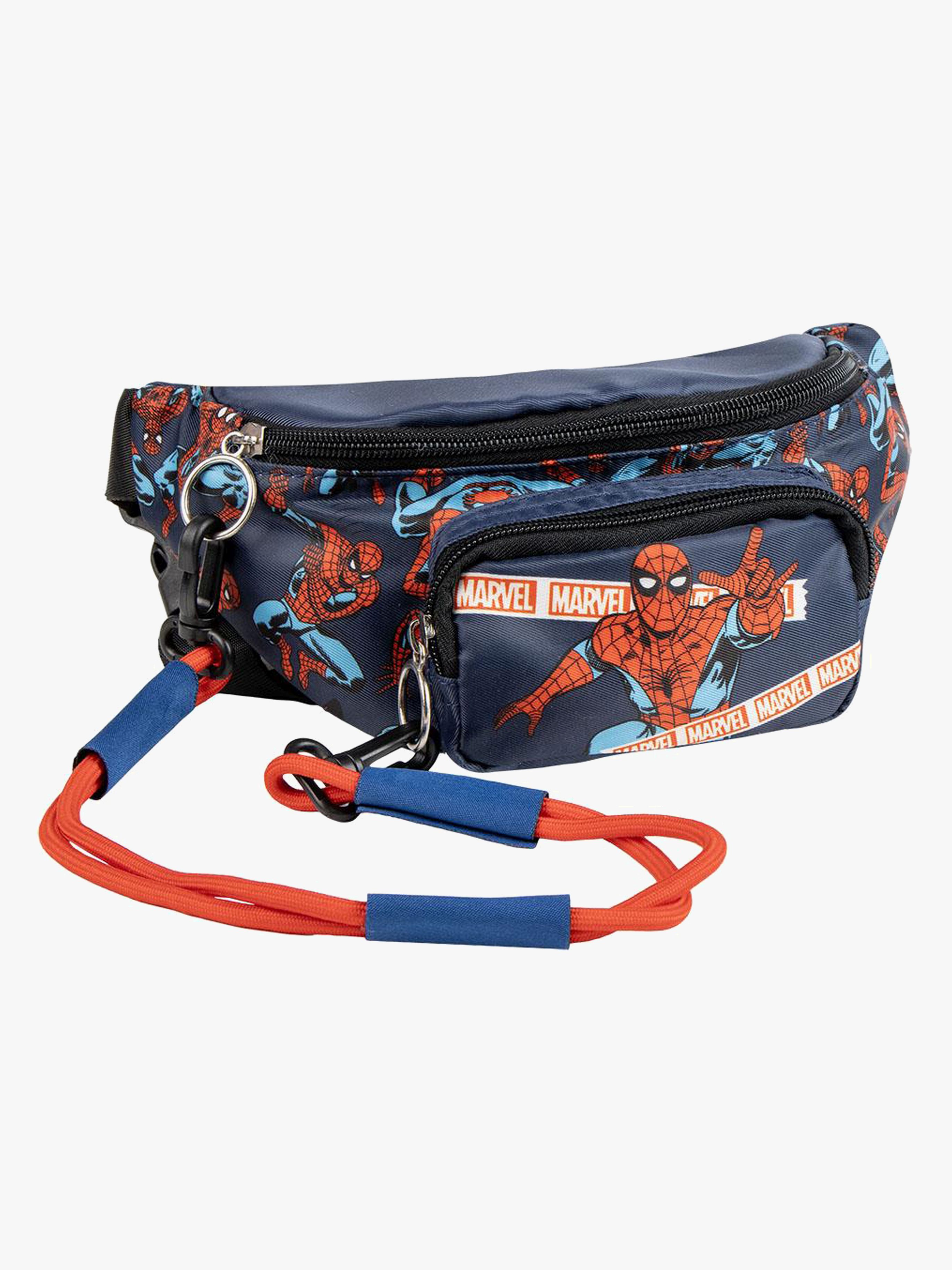 Marvel Spider-Man Mageveske, Navy - Rumpetasker - 100% Polyester