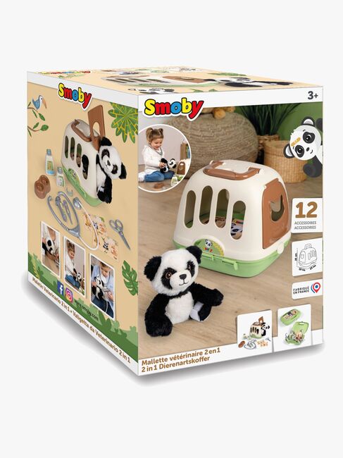 Smoby Animal Care Case Lekesett