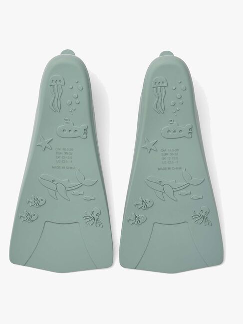 LIEWOOD Gustav Svømmeføtter, Sea/Peppermint