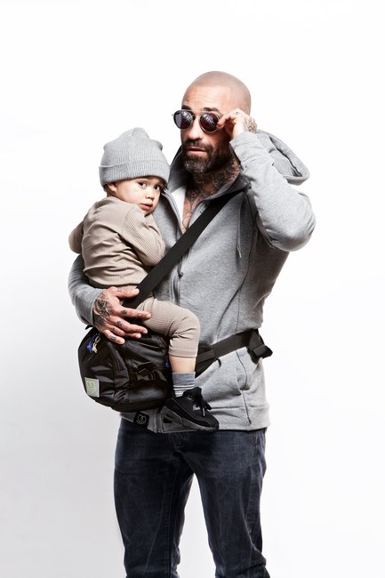 Love Radius Caravan Bag Hoftesete, Svart