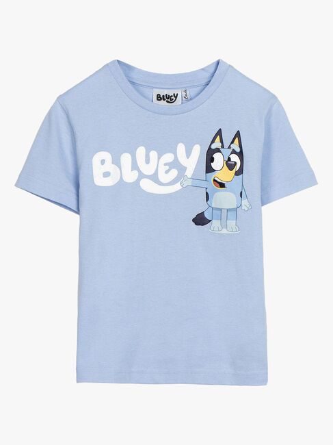 Bluey T-skjorte, Lyseblå