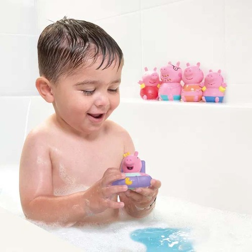Toomies Peppa Gris Familien Badeleker 5-pakning