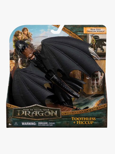 Dragetreneren Viking & Drage Toothless & Hiccup Lekesett