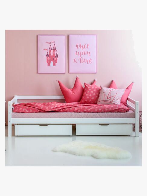 Hoppekids Sengeskuff ECO Comfort 90x200, Hvit