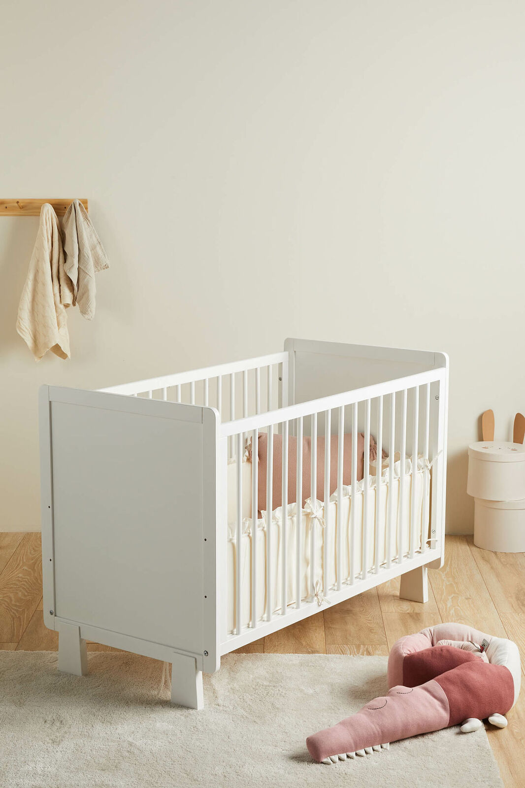 JLY Heaven Sprinkelseng, 125x65x86, Hvit