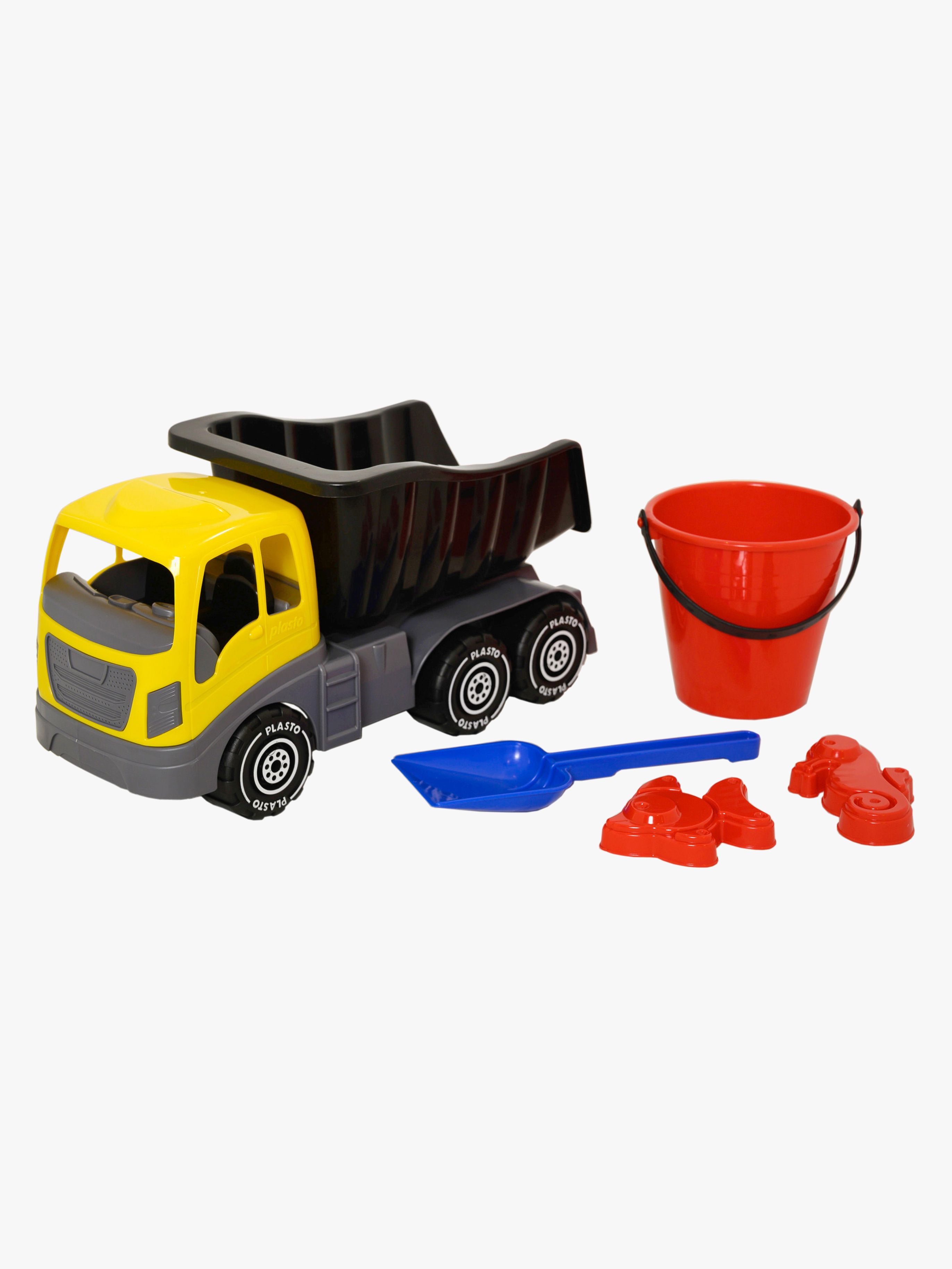 Plasto Sandsett med Lastebil 40 cm - Sandleker - Metall,Plast