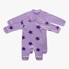 Tiny Treasure Maxime Jumpsuit 2-Pack, Orchid Bloom