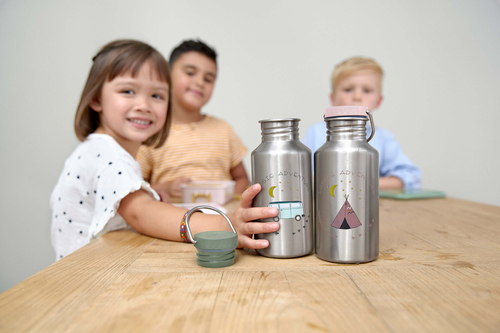 Lässig Vannflaske Rustfritt Stål Adventure Buss
