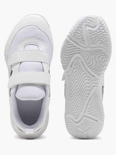 Puma Varion II V Jr Treningssko, White/Black