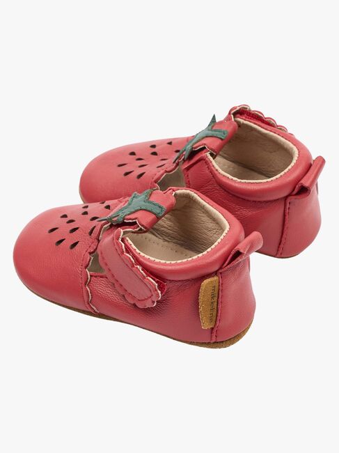 Mikk-Line Leather Tøfler, Canyon Rose