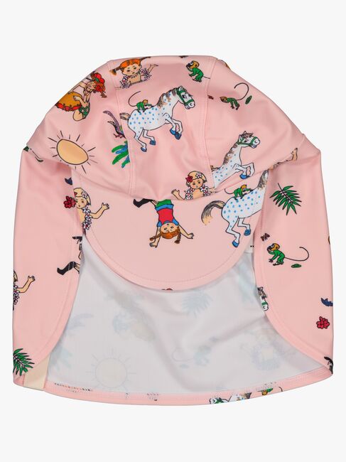 Geggamoja Uv-solhette Pippi Langstrømpe, Rosa