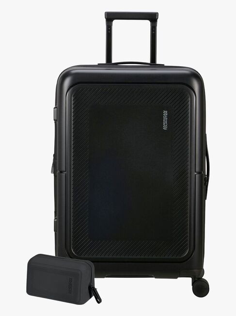 American Tourister Dashpop Koffert 76-84L & Toalettmappe POP, True Black
