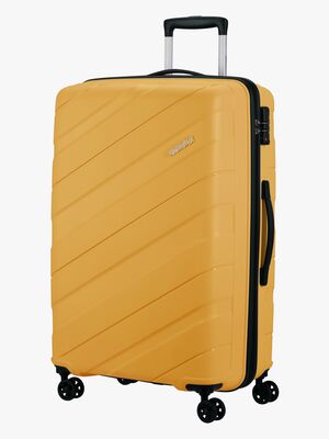 American Tourister Jetdriver Spinner Trillekoffert 100L, Banana Cream