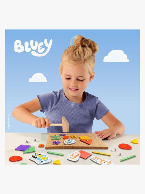 SES Creative Bluey Hobbysett Hammerplate