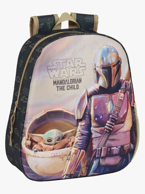 Star Wars 3D Ryggsekk 8.5L The Mandalorian, Svart/sand