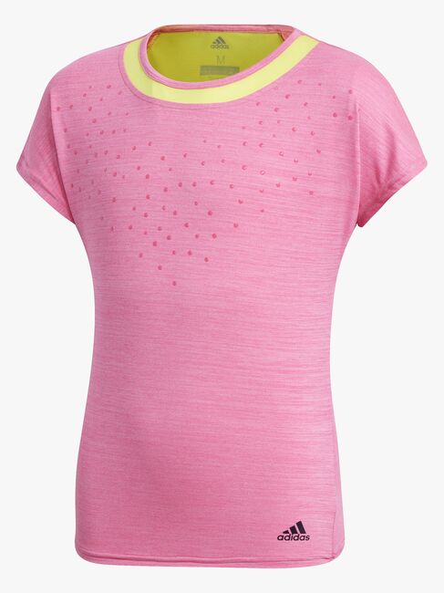 Adidas Girls Dotty Tee Treningsgenser, Pink