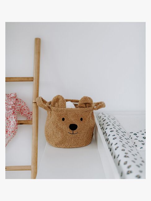 Childhome Oppbevaringskurv Teddy 25x20, Beige