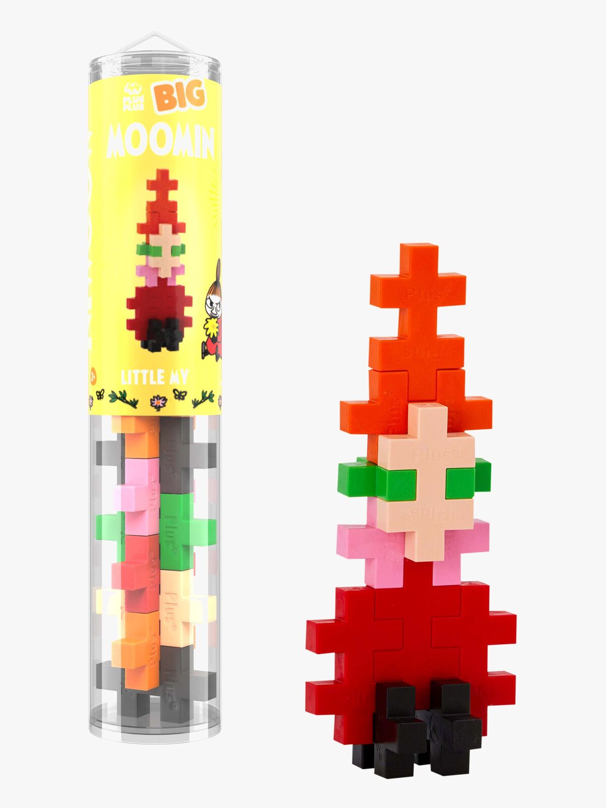 Plus Plus BIG Mummitrollet Tube Lille My Byggesett 15 Deler