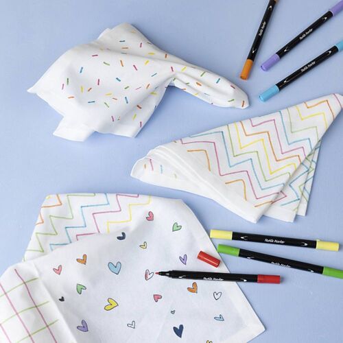Creativ Company Hobbysett Tøyservietter Mega Pack