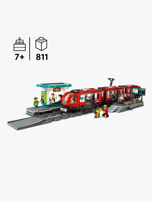LEGO City 60423 Trikkeholdeplass